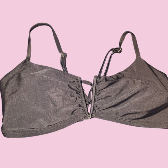 Time & Tru Black Swimsuit Top - Size XL - Picture 1 of 6